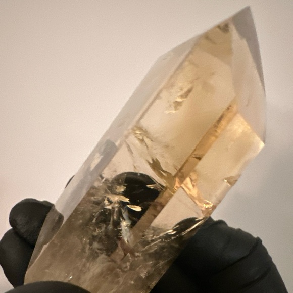 Natural Citrine Lemurian Polished, Goias Brazil - Picture 9 of 11